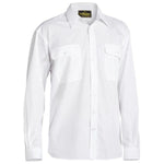 Bisley Permanent Press Long Sleeve Shirt - BS6526-Queensland Workwear Supplies