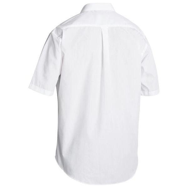 Bisley Permanent Press Short Sleeve Shirt - BS1526-Queensland Workwear Supplies