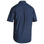 Bisley Permanent Press Short Sleeve Shirt - BS1526-Queensland Workwear Supplies
