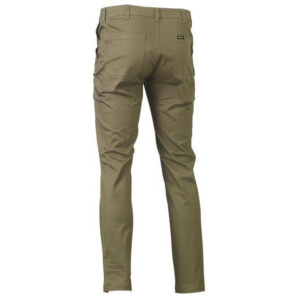 Bisley Stretch Cotton Drill Work Pants - BP6008-Queensland Workwear Supplies