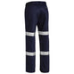 Bisley Taped Biomotion Cotton Mens Drill Work Pants - BP6003T