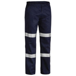 Bisley Taped Biomotion Cotton Mens Drill Work Pants - BP6003T