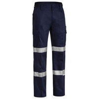 Bisley Taped Biomotion Mens Drill Cargo Work Pants - BPC6003T-Queensland Workwear Supplies