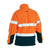 Bisley Taped HiVis 1/4 Zip Unisex Fleece Pullover - BK6989T-Queensland Workwear Supplies