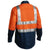 Bisley Taped HiVis 2 Tone Long Sleeve Mens Shirt - BS6267T-Queensland Workwear Supplies