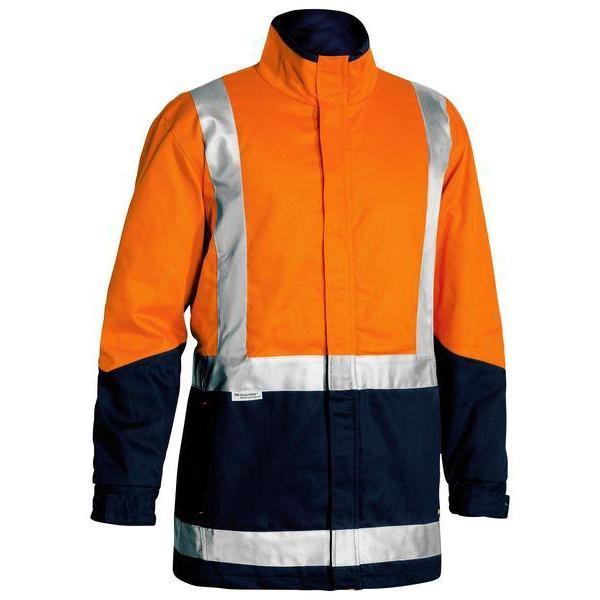 Bisley Taped HiVis 3-in-1 Drill Jacket - BJ6970T-Queensland Workwear Supplies