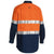 Bisley Taped HiVis Cool Lightweight 2 Tone Long Sleeve Mens Shirt - BS6696T-Queensland Workwear Supplies