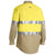 Bisley Taped HiVis Cool Lightweight 2 Tone Long Sleeve Mens Shirt - BS6696T-Queensland Workwear Supplies