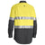 Bisley Taped HiVis Cool Lightweight 2 Tone Long Sleeve Mens Shirt - BS6696T-Queensland Workwear Supplies