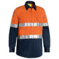 Bisley Taped HiVis Cool Lightweight 2 Tone Long Sleeve Mens Shirt - BS6696T