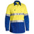 Bisley Taped HiVis Cool Lightweight 2 Tone Long Sleeve Mens Shirt - BS6696T-Queensland Workwear Supplies