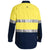 Bisley Taped HiVis Cool Lightweight 2 Tone Long Sleeve Mens Shirt - BS6696T-Queensland Workwear Supplies