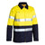 Bisley Taped HiVis Drill Jacket - BK6710T-Queensland Workwear Supplies