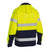 Bisley Taped HiVis Front Zip Unisex Fleece Hoodie - BK6819T-Queensland Workwear Supplies
