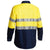 Bisley Taped HiVis Gusset Cuff Cotton Drill Long Sleeve Shirt - BS6896-Queensland Workwear Supplies
