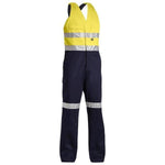 Bisley Taped HiVis Mens Action Back Overall - BAB0359T-Queensland Workwear Supplies