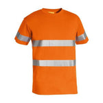 Bisley Taped HiVis Mens Cotton T-Shirt - BK1017T-Queensland Workwear Supplies