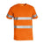 Bisley Taped HiVis Mens Cotton T-Shirt - BK1017T-Queensland Workwear Supplies