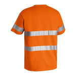 Bisley Taped HiVis Mens Cotton T-Shirt - BK1017T-Queensland Workwear Supplies