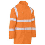 Bisley Taped HiVis Rail Wet Weather Jacket - BJ6964T-Queensland Workwear Supplies