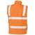 Bisley Taped HiVis Rail Wet Weather Vest - BV0364T-Queensland Workwear Supplies