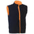 Bisley Taped HiVis Rail Wet Weather Vest - BV0364T-Queensland Workwear Supplies