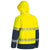 Bisley Taped HiVis Ripstop Bonded Unisex Fleece Jacket - BJ6934T-Queensland Workwear Supplies