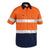 Bisley Taped HiVis Short Sleeve Mens Shirt - BS1896-Queensland Workwear Supplies