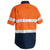 Bisley Taped HiVis Short Sleeve Mens Shirt - BS1896-Queensland Workwear Supplies
