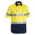 Bisley Taped HiVis Short Sleeve Mens Shirt - BS1896-Queensland Workwear Supplies