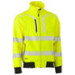 Bisley Taped HiVis Soft Shell Bomber Jacket - BJ6979T