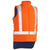 Bisley Taped HiVis Unisex Puffer Vest With X-Back - BV0379XT-Queensland Workwear Supplies