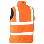 Bisley Taped HiVis Unisex Reversible Puffer Vest - BV0330HT-Queensland Workwear Supplies