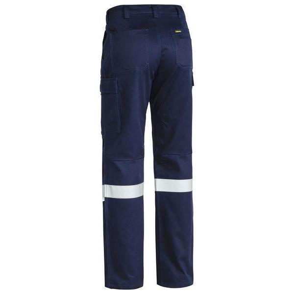 Bisley Taped Industrial Engineered Mens Cargo Pants - BPC6021T-Queensland Workwear Supplies