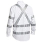 Bisley Taped Night Cotton Long Sleeve Mens Drill Shirt - BS6807T
