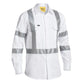 Bisley Taped Night Cotton Long Sleeve Mens Drill Shirt - BS6807T