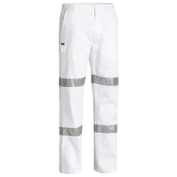 Bisley Taped Night Cotton Mens Drill Pants  - BP6808T