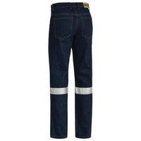 Bisley Taped Rough Rider Mens Denim Jeans - BP6050T-Queensland Workwear Supplies