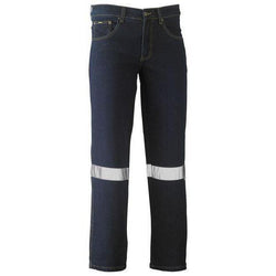 Bisley Taped Rough Rider Stretch Mens Denim Jeans - BP6712T