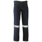 Bisley Taped Rough Rider Stretch Mens Denim Jeans - BP6712T-Queensland Workwear Supplies