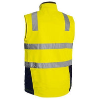 Bisley Taped Unisex Soft Shell Vest - BV0348T-Queensland Workwear Supplies