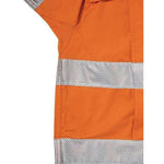 Bisley Taped X-AirFlow HiVis Ripstop 2 Tone Long Sleeve Mens Shirt - BS6415T-Queensland Workwear Supplies