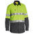 Bisley Taped X-AirFlow HiVis Ripstop 2 Tone Long Sleeve Mens Shirt - BS6415T-Queensland Workwear Supplies