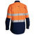 Bisley Taped X-AirFlow HiVis Ripstop 2 Tone Long Sleeve Mens Shirt - BS6415T-Queensland Workwear Supplies