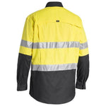 Bisley Taped X-AirFlow HiVis Ripstop 2 Tone Long Sleeve Mens Shirt - BS6415T-Queensland Workwear Supplies
