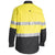 Bisley Taped X-AirFlow HiVis Ripstop 2 Tone Long Sleeve Mens Shirt - BS6415T-Queensland Workwear Supplies