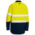 Bisley Tencate Tecasafe Plus 480 Taped HiVis Flame Retardant 2 Tone Long Sleeve Mens Shirt - BS8237T-Queensland Workwear Supplies