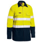 Bisley Tencate Tecasafe Plus 480 Taped HiVis Flame Retardant 2 Tone Long Sleeve Mens Shirt - BS8237T