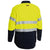 Bisley Tencate Tecasafe Plus 700 Taped HiVis Flame Retardant 2 Tone Long Sleeve Mens Shirt - BS8082T-Queensland Workwear Supplies