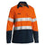 Bisley Tencate Tecasafe Plus 700 Womens Taped HiVis Flame Retardant Long Sleeve Shirt - BL8082T-Queensland Workwear Supplies